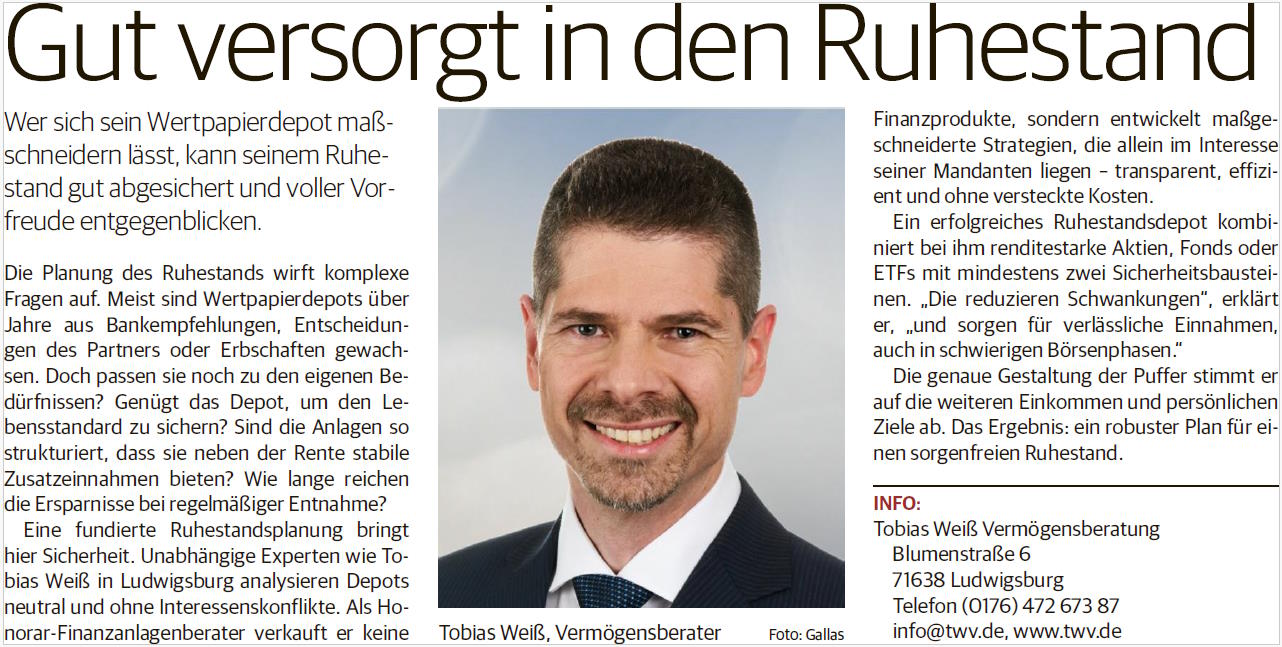 LKZ Ruhestandsplanung